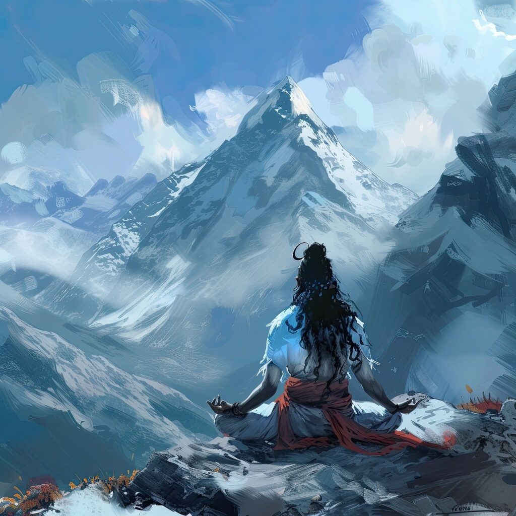 Shiva in the Himalayas - Shambhoo India